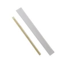 Bamboo Chopsticks Paper Wrap