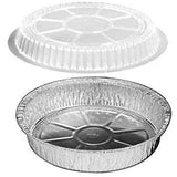 Round Tin Foil Container with Lid
