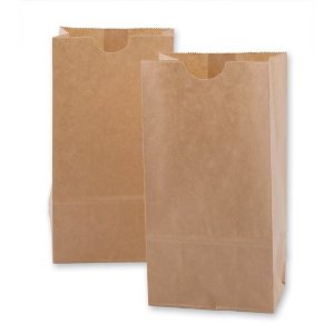 Bags - Kraft Heavy Short Market Bag