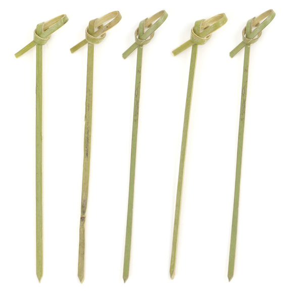 Bamboo Skewers Knotted